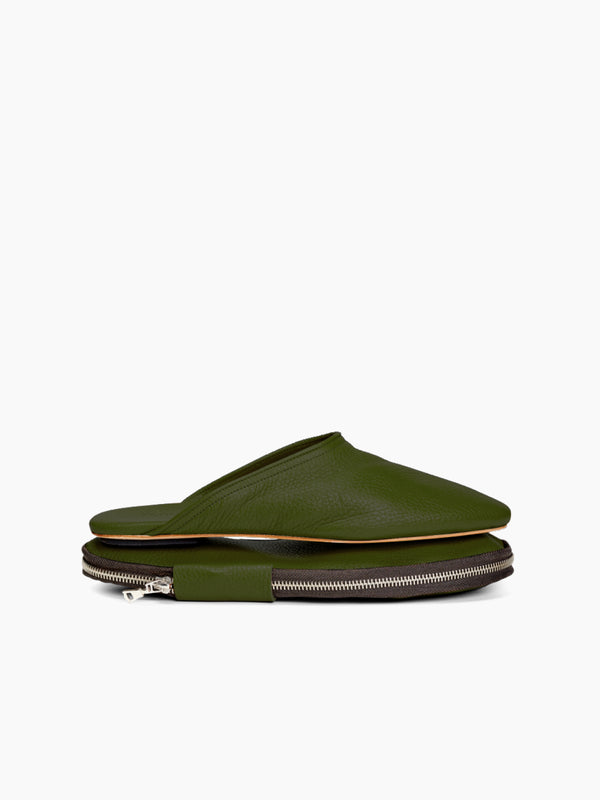 armando cabral QUEBO Zip-Pouch Slipper