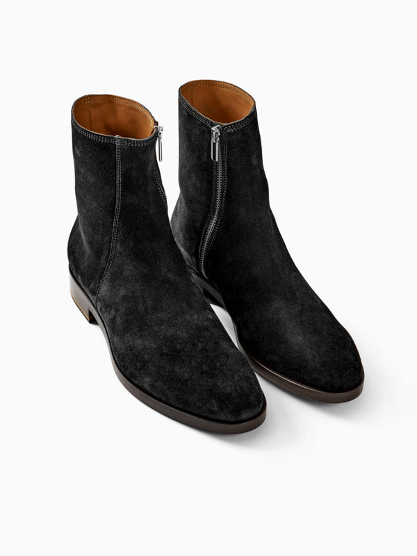 Armando Cabral TOMBALI Suede Zip-up Ankle Boot