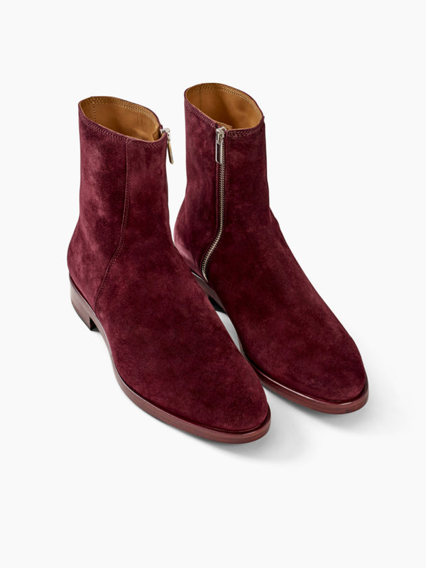 Armando Cabral TOMBALI Suede Zip-up Ankle Boot