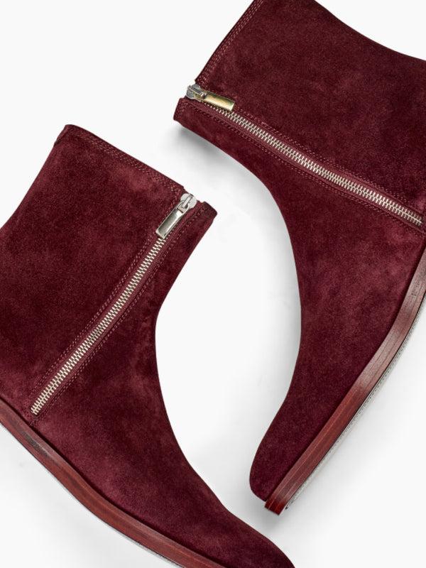 Armando Cabral TOMBALI Suede Zip-up Ankle Boot