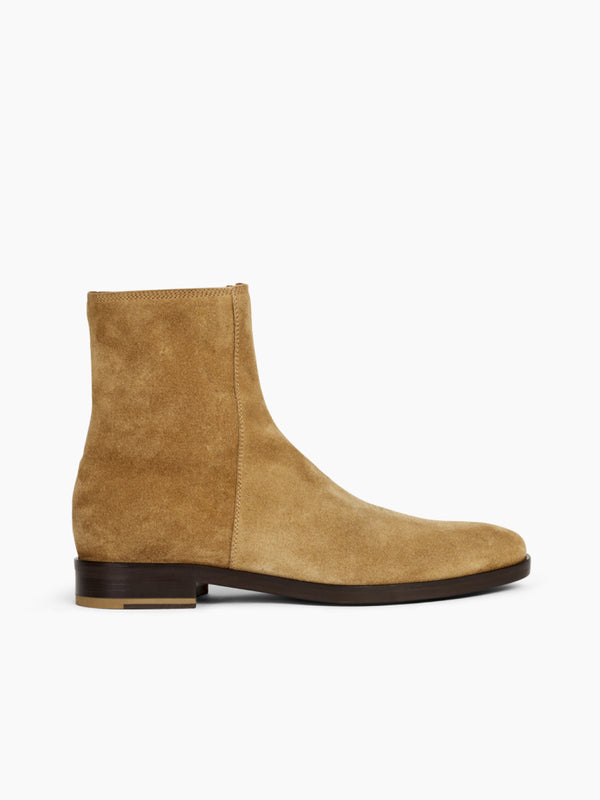 armando cabral TOMBALI Suede Zip-up Ankle Boot
