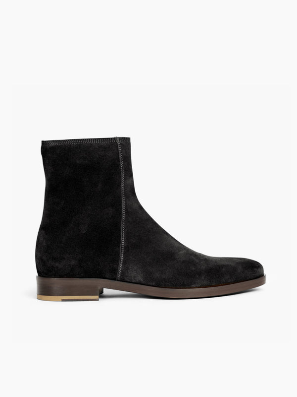 armando cabral TOMBALI Suede Zip-up Ankle Boot