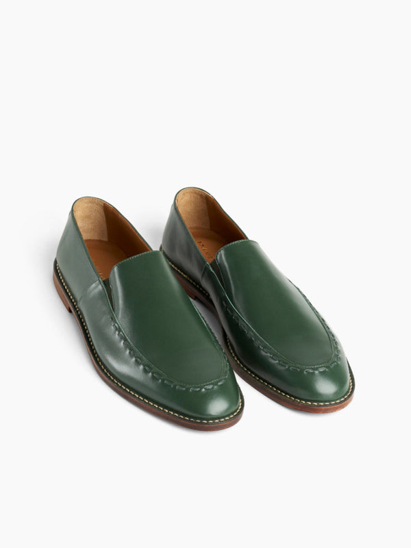 Armando Cabral BALANTA Slip-on Espadrille In Emerald