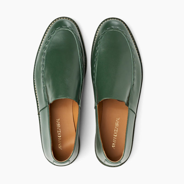 Armando Cabral BALANTA Slip-on Espadrille In Emerald