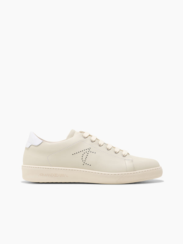 armando cabral BAMAKO Low-top Sneaker in Slight White