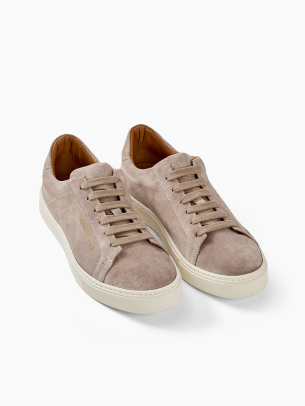 Armando Cabral BROOME Suede Low-top Sneaker In Cinza Quente