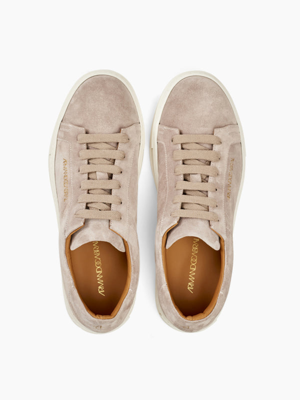Armando Cabral BROOME Suede Low-top Sneaker In Cinza Quente