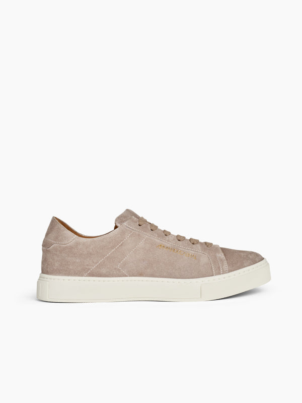 armando cabral BROOME Suede Low-top Sneaker in Cinza Quente