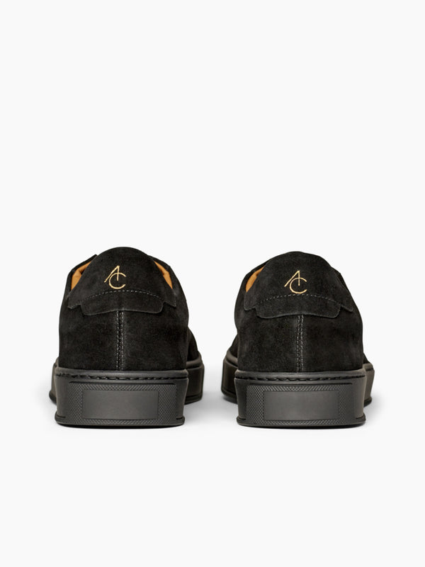 Armando Cabral BROOME Suede Low-top Sneaker In Noir