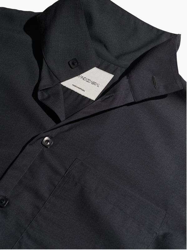 Armando Cabral JIMMY Long Sleeve Convertible Stand Collar Dress Shirt