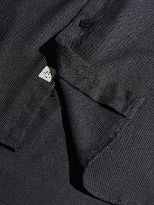 Armando Cabral JIMMY Long Sleeve Convertible Stand Collar Dress Shirt