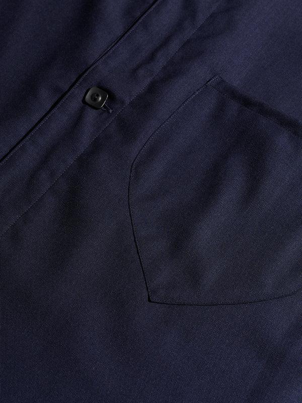 Armando Cabral LEANDRO Long Sleeve Band Collar Shirt