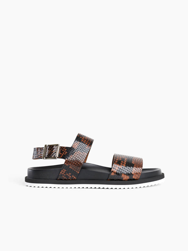 armando cabral MONSOA Buckle Strap Sandal in Python