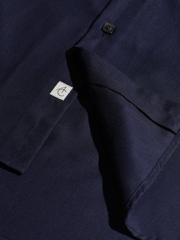 Armando Cabral RICARDO Long Sleeve Point Collar Shirt