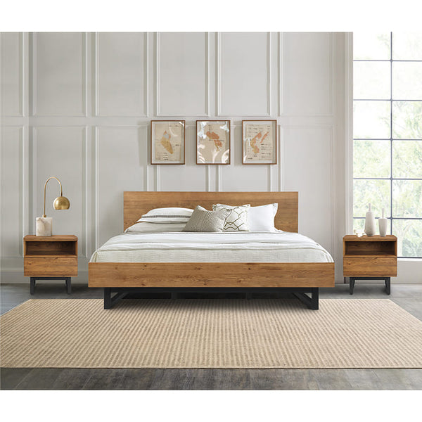 Armen Living Aldo 3 Piece Bedroom Set
