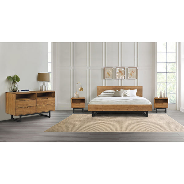 armen living Aldo 4 Piece Bedroom Set