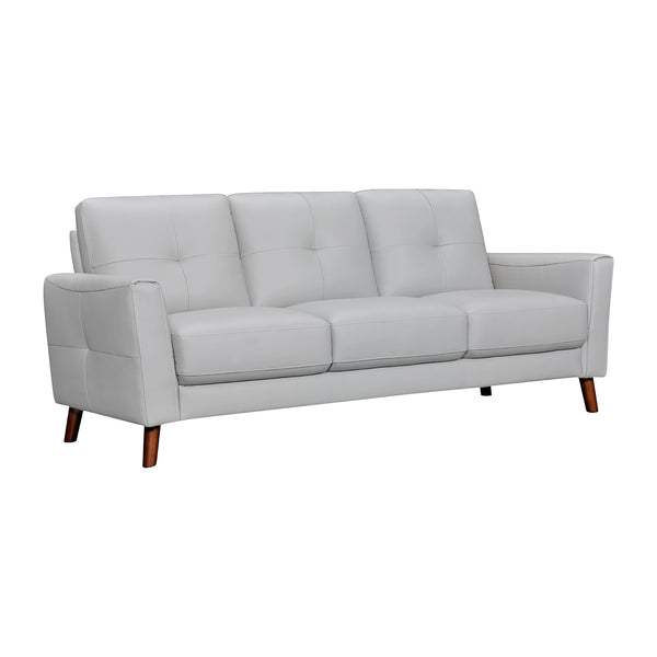 Armen Living Almafi 82 In. Leather Sofa