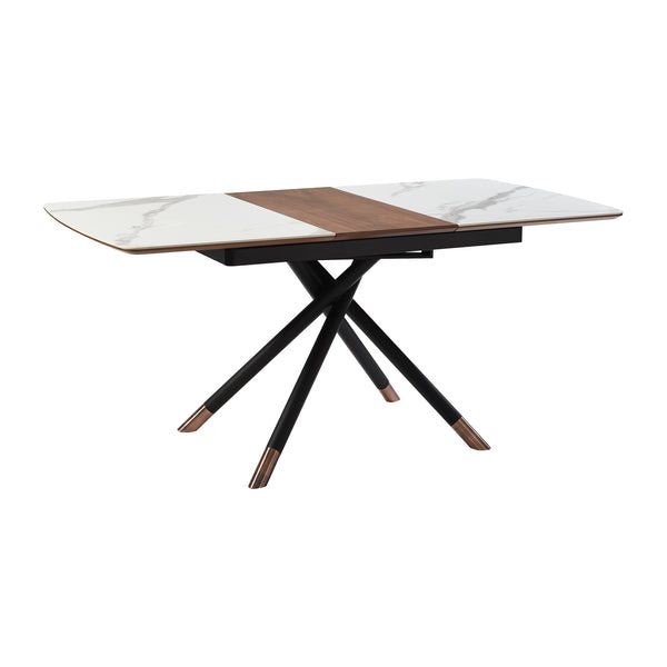 Armen Living Alora Extendable Dining Table