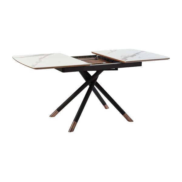 Armen Living Alora Extendable Dining Table