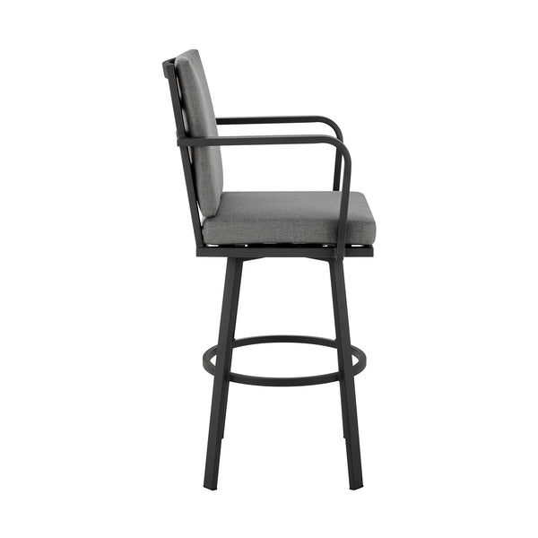 Armen Living Arnauld Outdoor Bar Stool