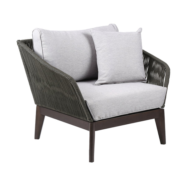 Armen Living Athos Outdoor Club Chair