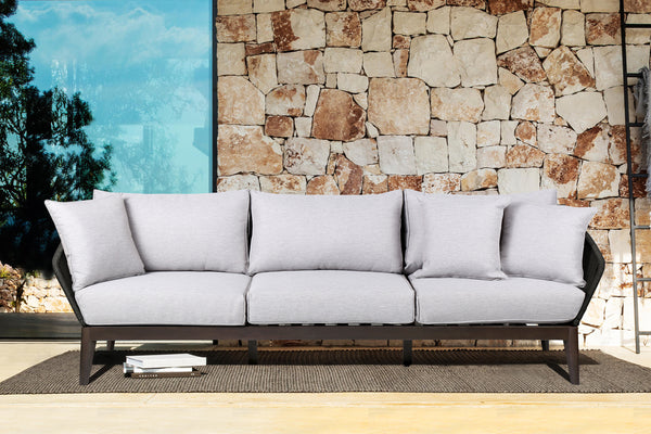 Armen Living Athos Outdoor Sofa