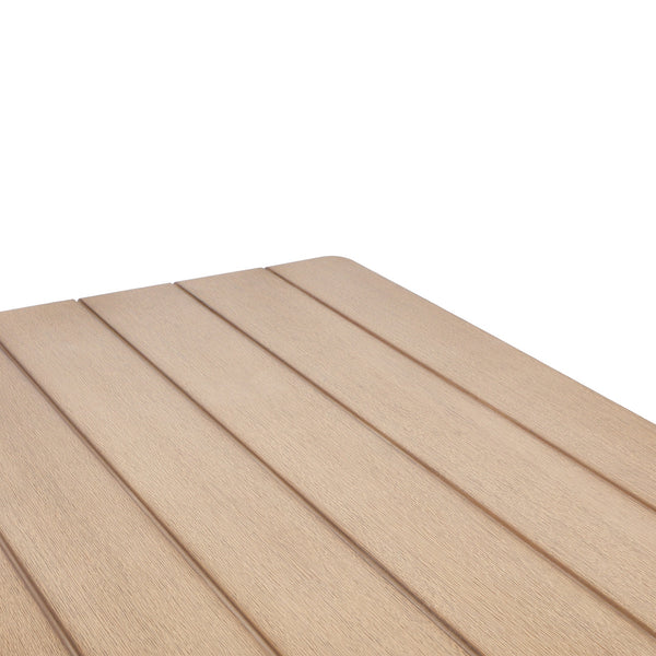 Armen Living Balmor Outdoor Dining Table Square