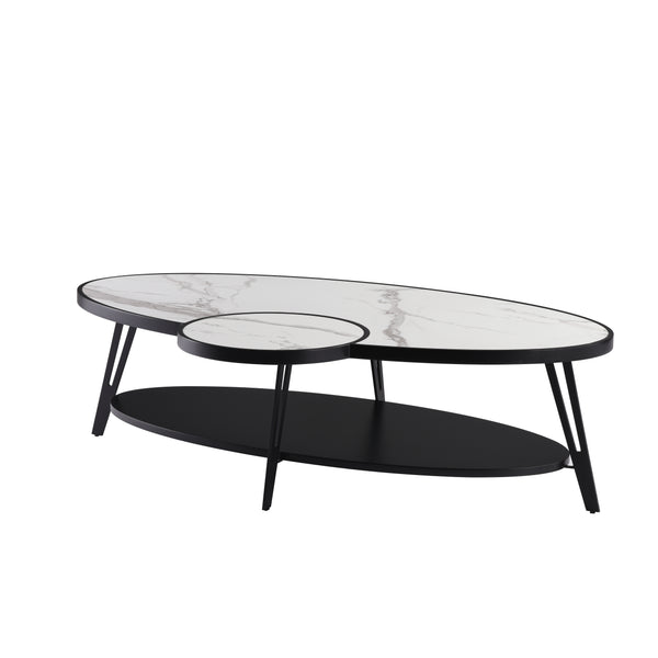 Armen Living Banks Coffee Table Set