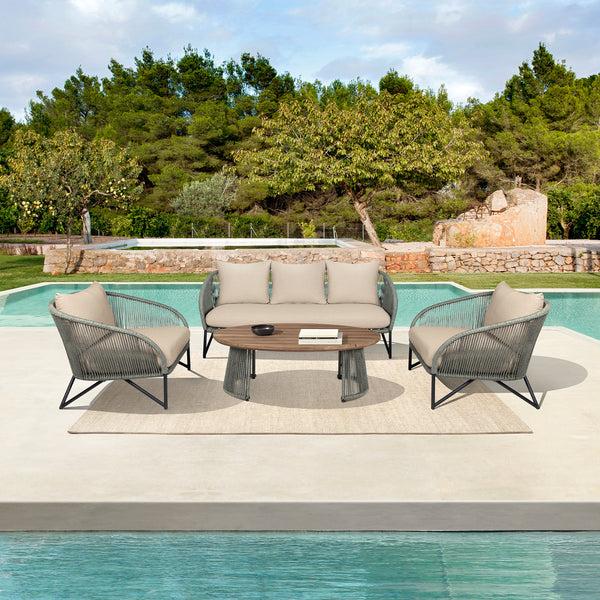 Armen Living Benicia Outdoor Chair
