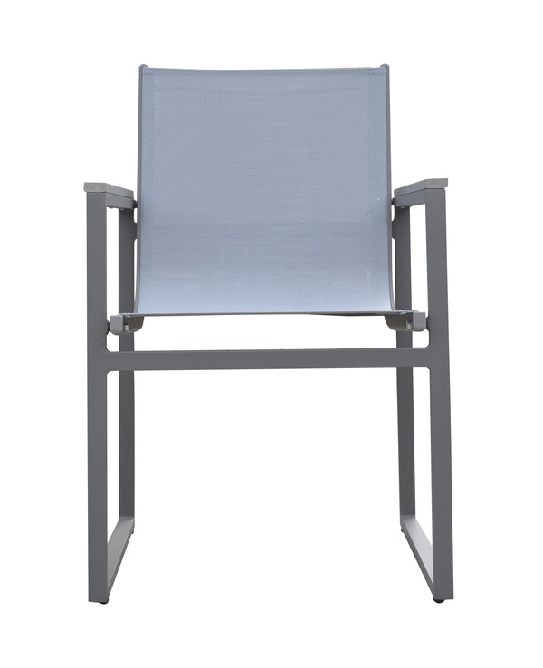 Armen Living Bistro Outdoor Dining Chair