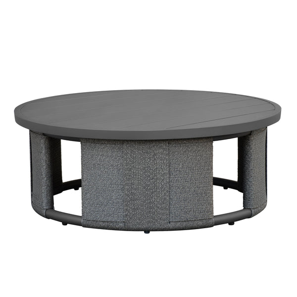 armen living Brampton Outdoor Coffee Table Round