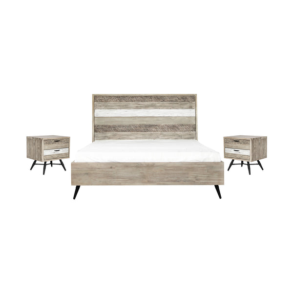 Armen Living Bridges 3pc Bedroom Set