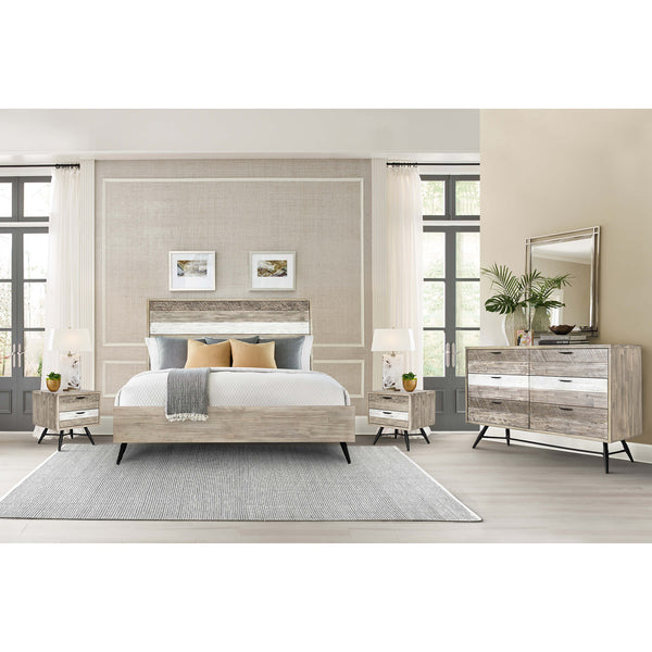armen living Bridges 4pc Bedroom Set