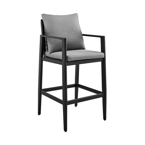 Armen Living Cayman Outdoor Barstool