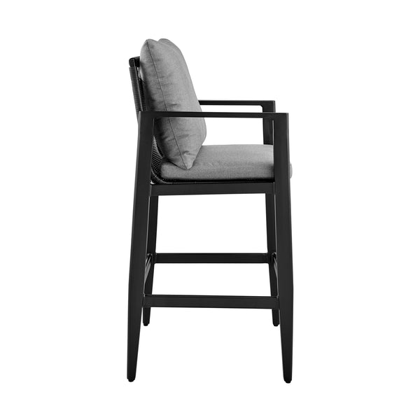 Armen Living Cayman Outdoor Barstool