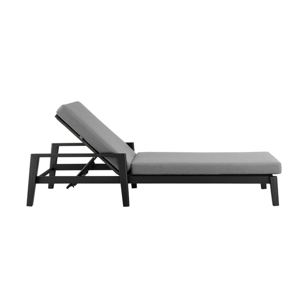 Armen Living Cayman Outdoor Chaise Lounge