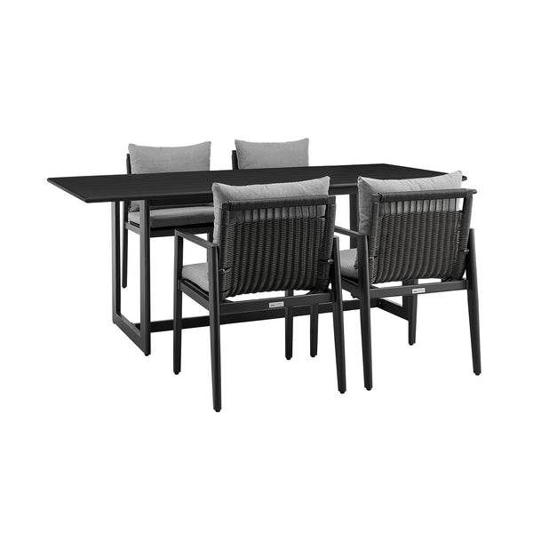 Armen Living Cayman Outdoor Dining Set