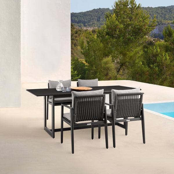 armen living Cayman Outdoor Dining Set