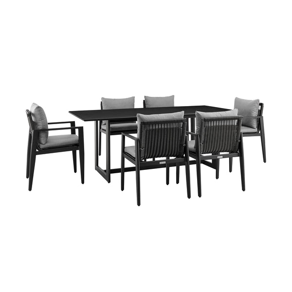 Armen Living Cayman Outdoor Dining Set