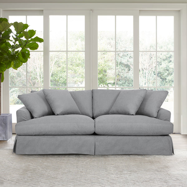 Armen Living Ciara 93 In. Upholstered Sofa