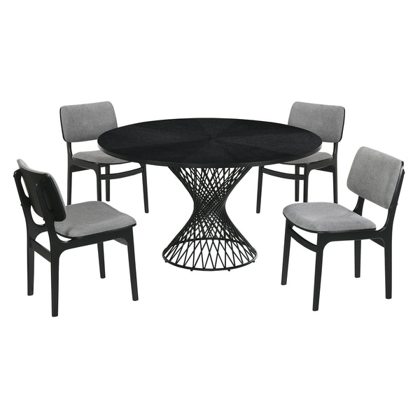 Armen Living Cirque& Lima Dining Set