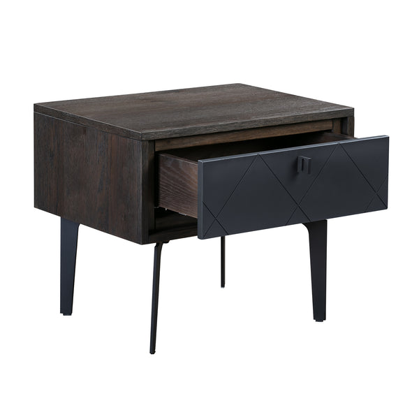 Armen Living Cross Nightstand