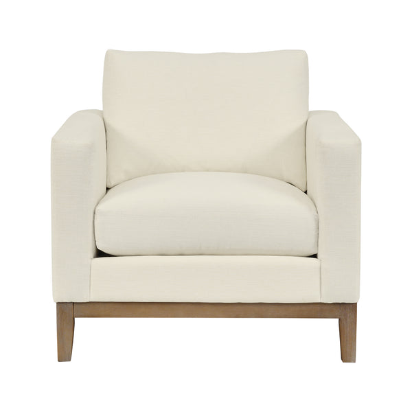 Armen Living Donna 35 In. Upholstered Accent Chair