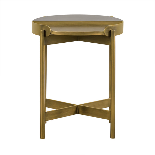 Armen Living Dua End Table
