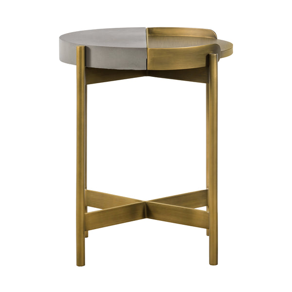 Armen Living Dua End Table