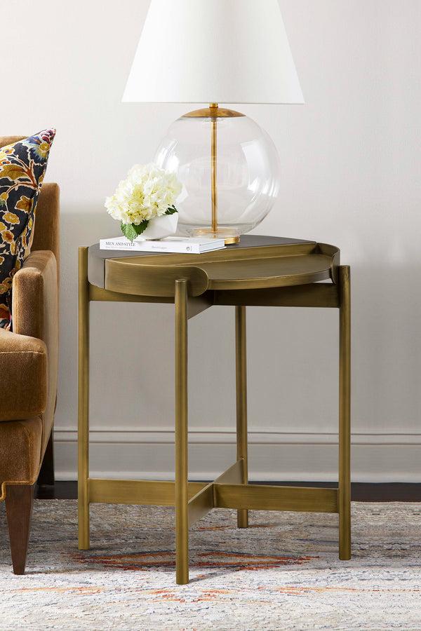 armen living Dua End Table