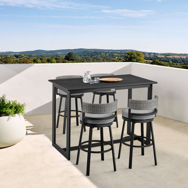 Armen Living Encinitas Outdoor Barstool