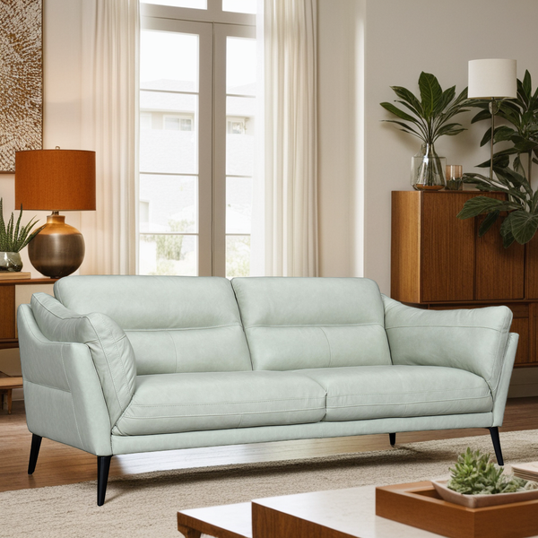armen living Franz Leather Sofa