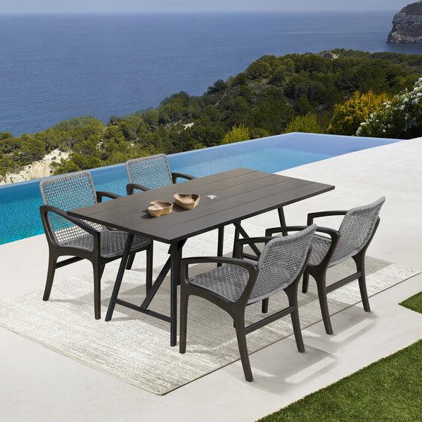 armen living Frinton & Beckham Outdoor Dining Set