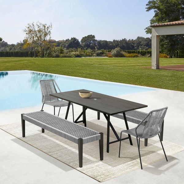 armen living Frinton Clip & Rhett Outdoor Dining Set